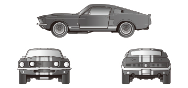 3面図イラスト製作